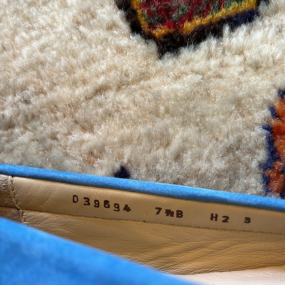 Cole Haan Blue Suede Loafers - Picture 8 of 8